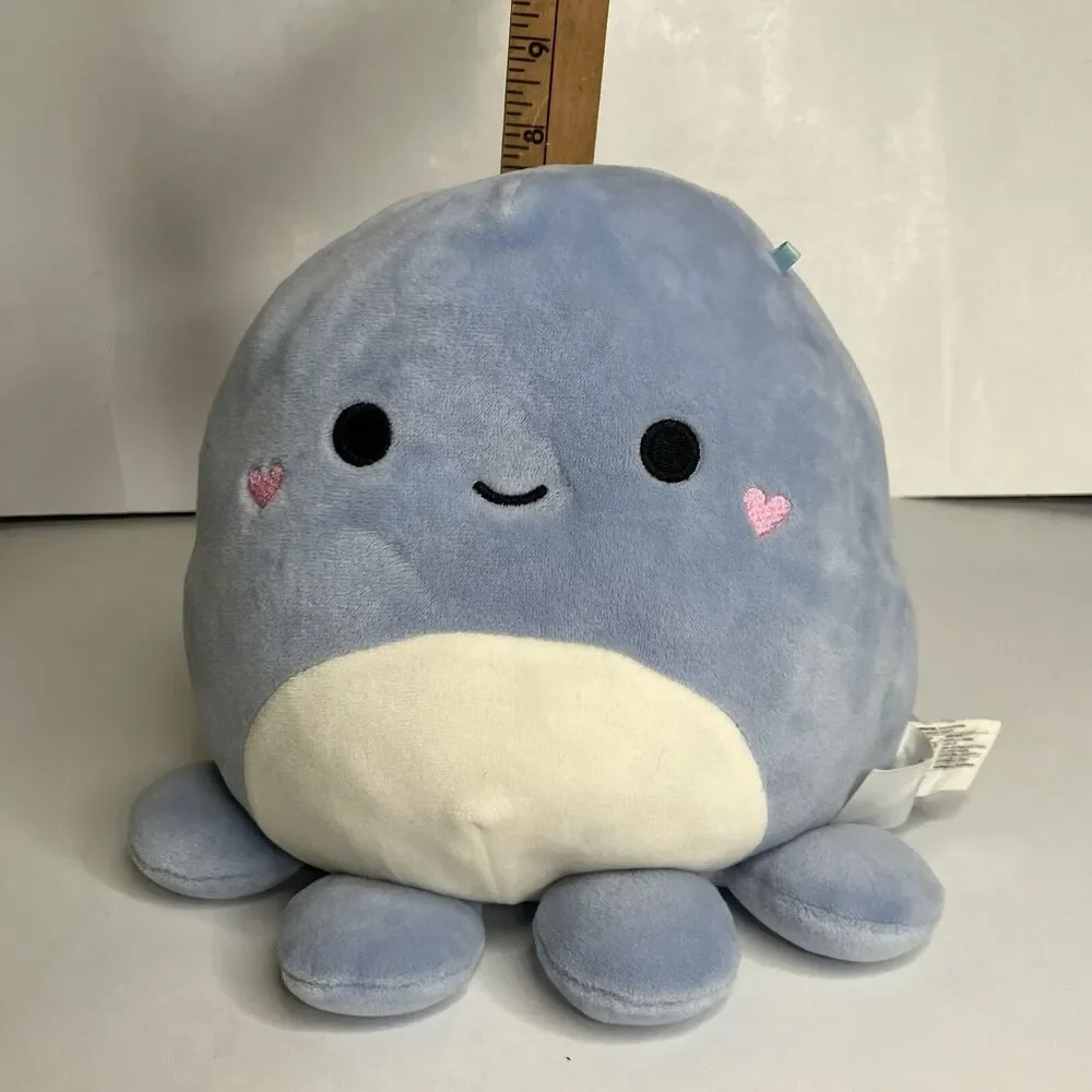 Squishmallows VIOLET The HEART CHEEKS OCTOPUS 8